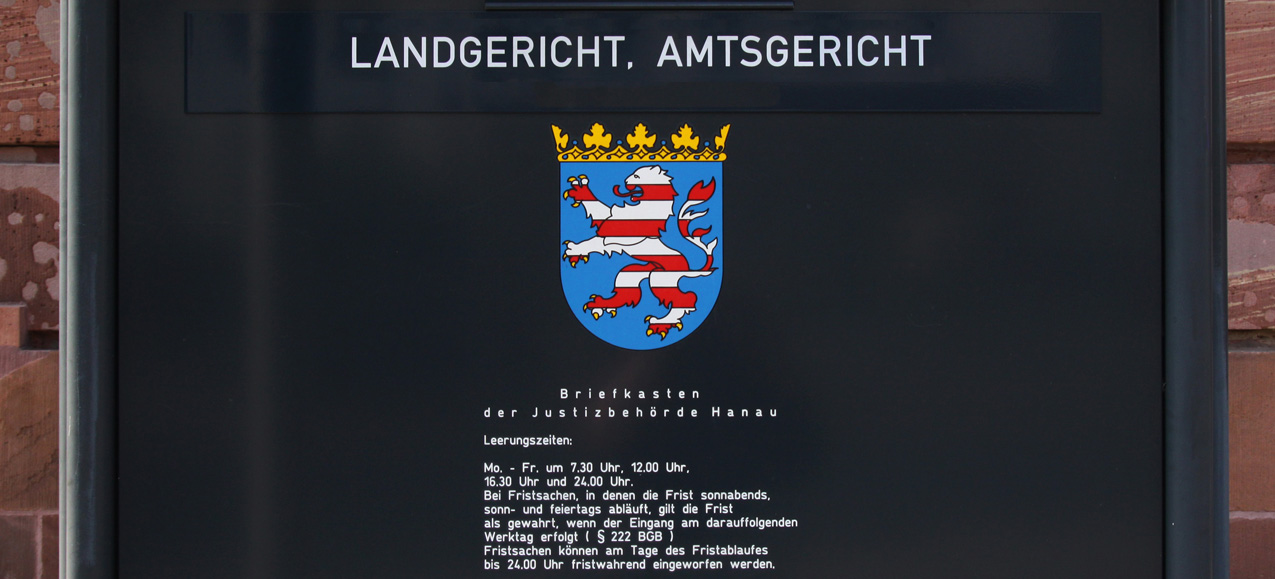 Land- u. Amtsgericht Hanau